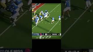 Ole Miss with a great way to run Mesh on the Goal Line shorts [upl. by Elok983]