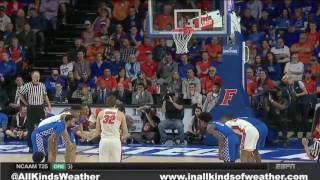 2017 MBB 24 Florida Gators vs 8 Kentucky Wildcats [upl. by Cavallaro976]