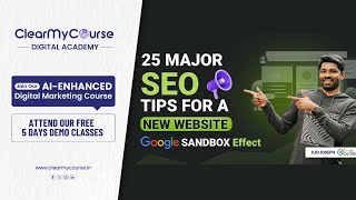 25 Major SEO Tips for a New Website  What is Google Sandbox in SEO [upl. by Elisabeth]