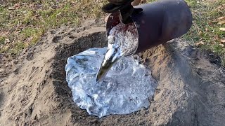 Enormous￼ Fire Ant Colony Casted With Molten Aluminum Anthill Art 9 [upl. by Varin941]