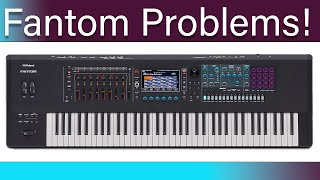 Roland Fantom Polyphony Problems [upl. by Sacttler]