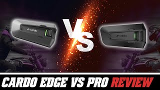 Cardo Packtalk Edge vs Pro Bluetooth Headset Review at SpeedAddictscom [upl. by Dviad256]