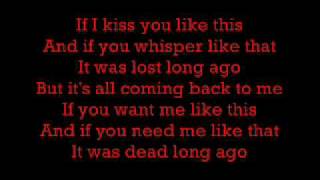 Celine Dion  Its All Coming Back To Me Now Lyrics [upl. by Leahcam]