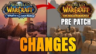 20 BIG Changes in Cataclysm Classic Pre Patch [upl. by Kuhlman]