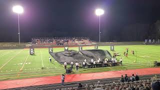 Clarksburg High School Marching Band at MMBA Western Regionals at Linganore on 102624 [upl. by Hgielram128]