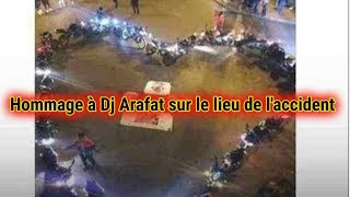 HOMMAGE Â DJ ARAFAT SUR LE LIEU DE L ACCIDENT [upl. by Lilybelle449]