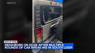 Car breakins continue in Chicago despite increase in patrols [upl. by Clemente210]