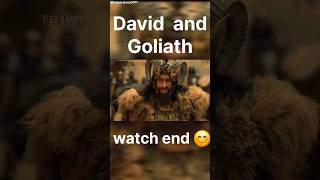 David and Goliath youtubeshorts shortvideo youtube shots viralshorts views love jesus [upl. by Mill564]