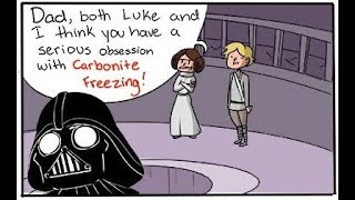 Carbonite Freezing Obsession  A Star Wars Webcomic Dub [upl. by Iknarf]