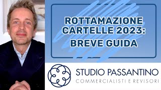 Rottamazione cartelle esattoriali quater 2023 breve guida [upl. by Fang]