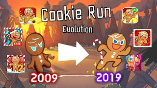 Evolution of Cookie Run Games  วิวัฒนาการของเกมคุกกี้รัน [upl. by Etteuqaj]