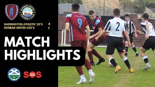 HIGHLIGHTS  vs Haddington Athletic FC U20s  Conference C  140423 [upl. by Harleigh946]