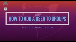 How to add a user to groups in Linux [upl. by Lucania173]