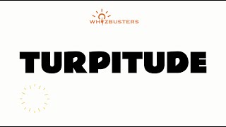 TURPITUDE noun Meaning Pronunciation and Examples in Sentences  GRE GMAT LSAT SAT ESL TOEIC [upl. by Ensign]