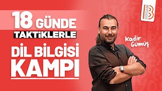 11Gün  Taktiklerle Dil Bilgisi  Fiilimsi  Kadir Gümüş  2024 [upl. by Netsryk237]