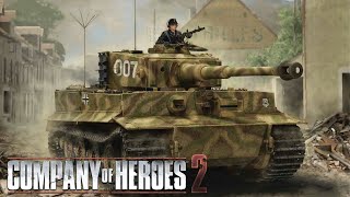 Company of Heroes 2 Wittmann In Villers Bocage [upl. by Proffitt450]