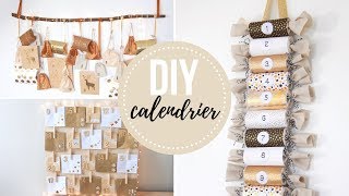 3 DIY  Calendriers de lavent [upl. by Schou592]