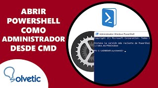 Abrir PowerShell como Administrador desde CMD ✔️ [upl. by Ary]