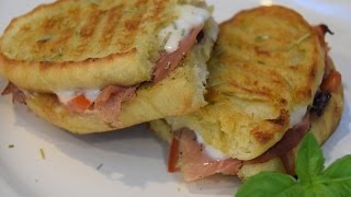 Authentic Italian Panini  Cooking Italian with Joe [upl. by Quartis983]