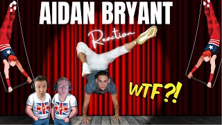 BRIT DADS REACT to Aidan Bryant EPIC AUDITION on Americas Got Talent Takes The Judges Breath Away [upl. by Eimoan]