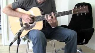 The Beatles Maxwells silver hammer solo acoustic guitar cover [upl. by Llenrahs560]