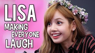 LISA MAKING EVERYONE LAUGH AceLalisaDay [upl. by Nerraj]