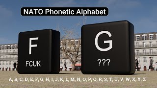 NATO Phonetic Alphabet  A to Z [upl. by Martguerita]