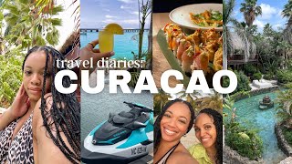 travel diaries my 35th birthday in Curaçao 🇨🇼 beach days  yacht party  more [upl. by Ensign]