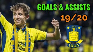 Jesper Lindstrøm  GOALS amp ASSISTS  1920 [upl. by Cotsen259]