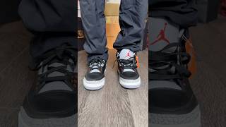 Air Jordan 3 black cement 2024 [upl. by Anyale]