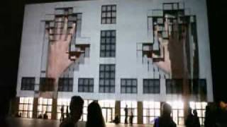 3D projection on a Building [upl. by Clorinda]