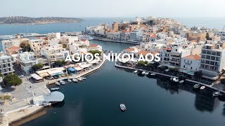 The town  Agios Nikolaos Crete [upl. by Eniahpets]