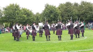 Clogher and District Pipe Band Grade 3A Final  World Pipe Band Championships 2024 [upl. by Atekihs982]