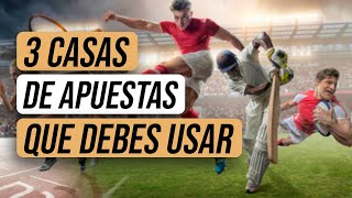 03 CASAS de APUESTAS que RECOMIENDO USAR  SUREBETS 2024 [upl. by Ahsirhcal]