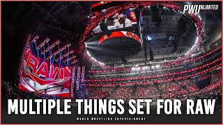 Multiple Things Announced For Tonights Monday Night RAW [upl. by Palocz659]