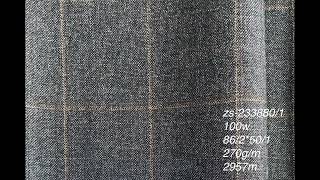 China wool fabric agent worsted wool fabric stock for wool suits and blazers no MoQ limited [upl. by Jadda]