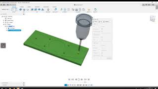 Maquinado en CNC con Fusion 360 Parte 2 [upl. by Arrik]