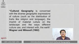 Introduction to Social and Cultural Geography [upl. by Missie]