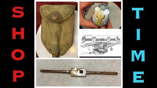 WW2 Entrenching Tool Cover Tap Handle Restoration Squire 440 Lever Lock Introduction [upl. by Joyann]