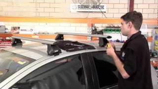 Rhino Rack Aero Roof Racks video how to installation [upl. by Long758]