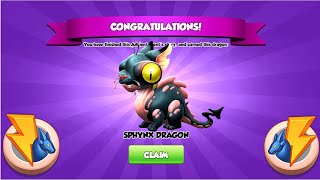 FInished Sphynx Double Trouble event  Got Sphynx Dragon and Chapter 1 Double trouble Badge  DML [upl. by Shaun176]