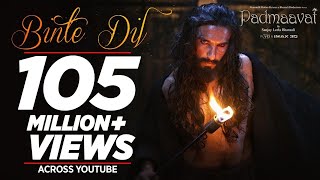 Padmaavat Binte Dil Video Song  Arijit Singh  Ranveer Singh  Deepika Padukone  Shahid Kapoor [upl. by Llertnauq]