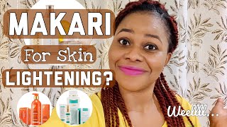 Makari Naturalle Multi Action Extreme range review Best safe skin lightening products 2021 [upl. by Silverstein125]