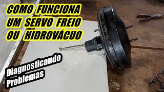 Como Funciona um Servo Freio Hidrovácuo peças internas testes e diagnósticos [upl. by Etteroma224]