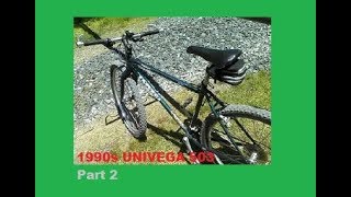 Univega Alpina 503 mtb 95  part 2 [upl. by Solitta]