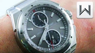 IWC Ingenieur Chronograph Racer IW378508 Ingenieur AMG Luxury Watch Review [upl. by Johansen]