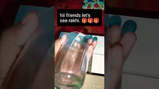 rakhi gift 🎁🎁🎁videoAllrounder361 [upl. by Trever180]