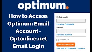 How to Access Optimum Email Account  Optonlinenet Email Login [upl. by Quince]