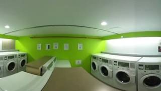 University of Lethbridge UHall Residence in 360°  Laundry [upl. by Tirrej]