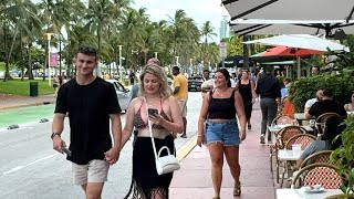 Miami Beach walking tour [upl. by Kcireddor156]